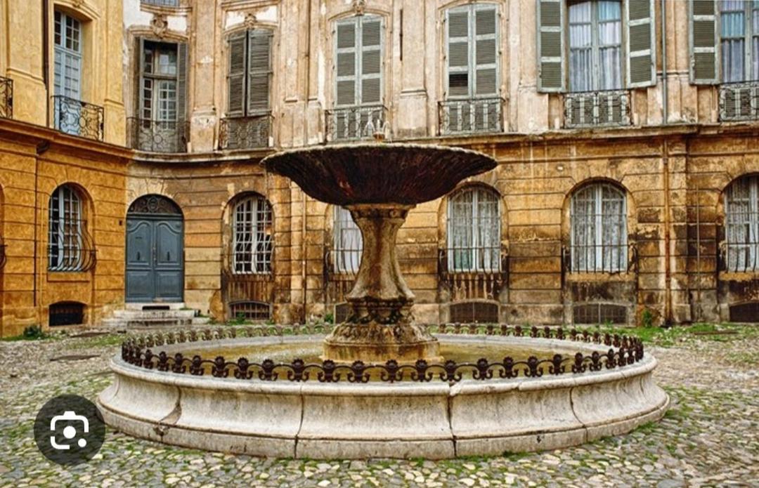 Superbe Appartement Avec Jardin Quart Mazarin Aix-en-Provence Exterior foto
