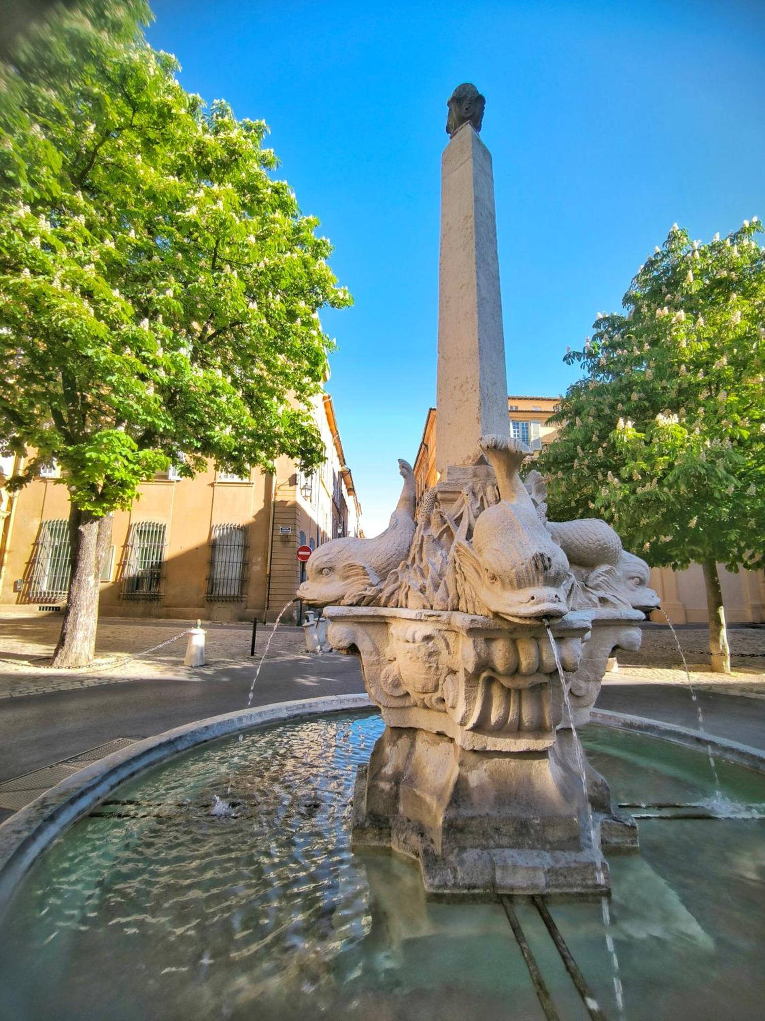 Superbe Appartement Avec Jardin Quart Mazarin Aix-en-Provence Exterior foto